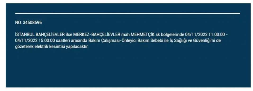 İstanbullular dikkat! 21 ilçede elektrik kesintisi 33